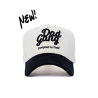 CORDADROY LOGO- Cream/Black