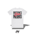 DG Tee - Presence Over Presents White Heather