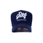 Navy & White Logo Hat