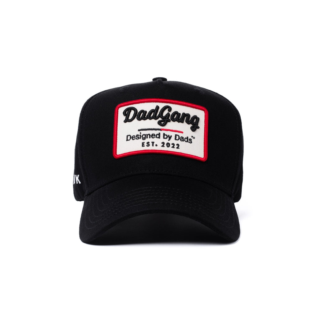 The Garage Hat - Black/Red/Cream