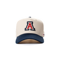 University of Arizona Logo Hat Cream & Blue
