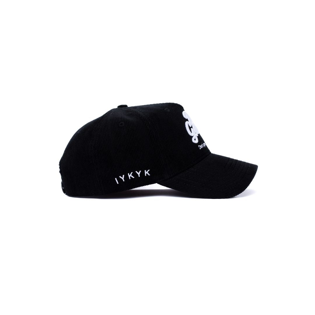 CORDADROY LOGO - Black/White