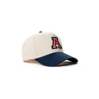 University of Arizona Logo Hat Cream & Blue