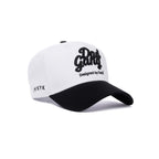 White & Black Logo Hat