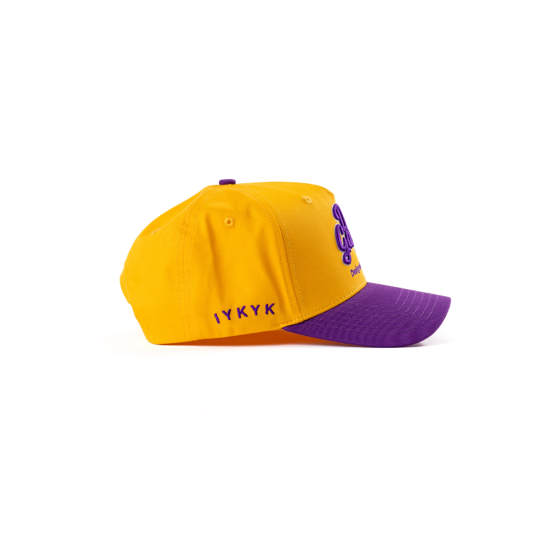 Purple & Gold Logo Hat