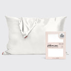 Satin Pillowcase in Ivory 4 Pack Bundle