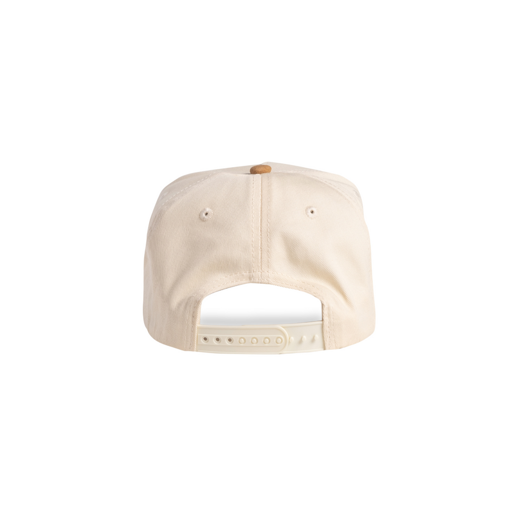 Suede Script Snapback