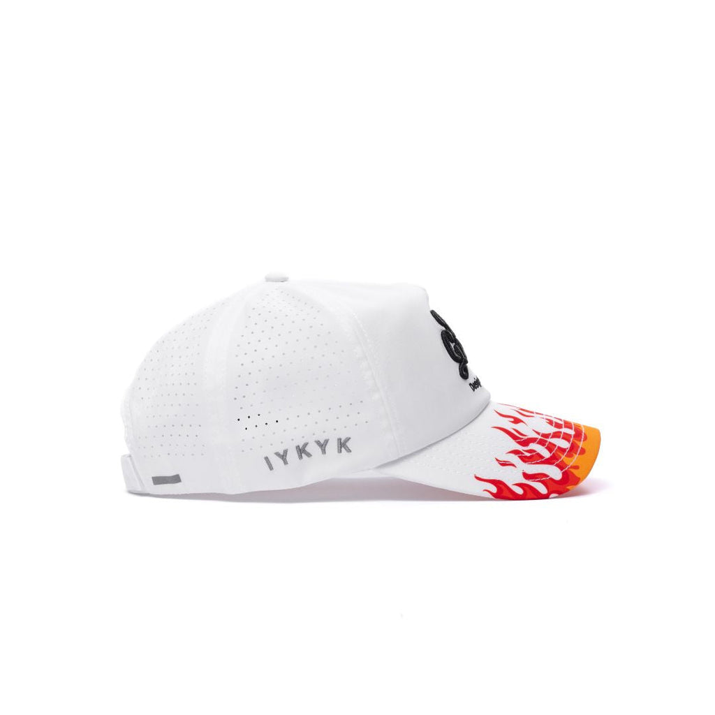 Dad on Fire - White Runner 🔥