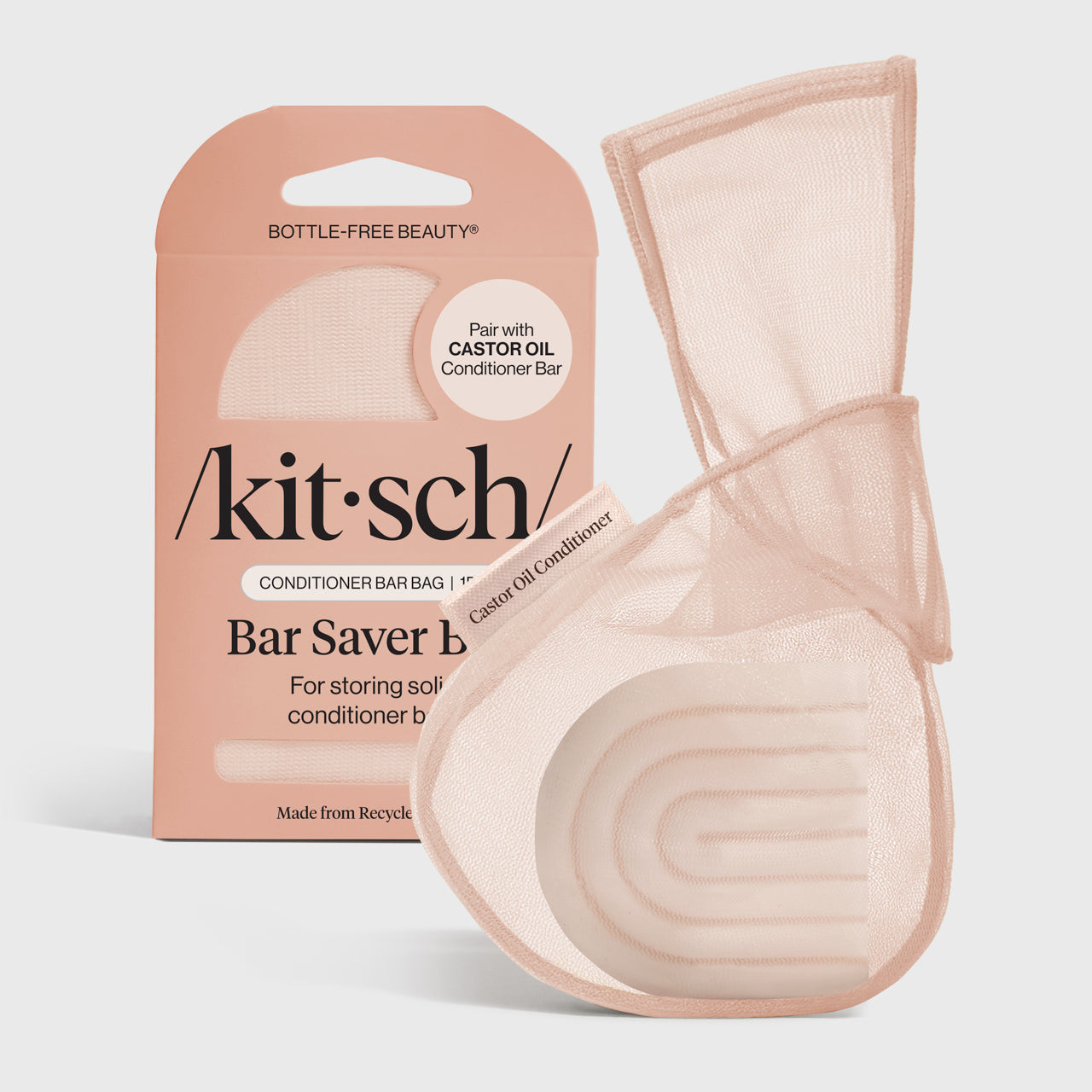 Castor Oil Conditioner Bar Saver Bag
