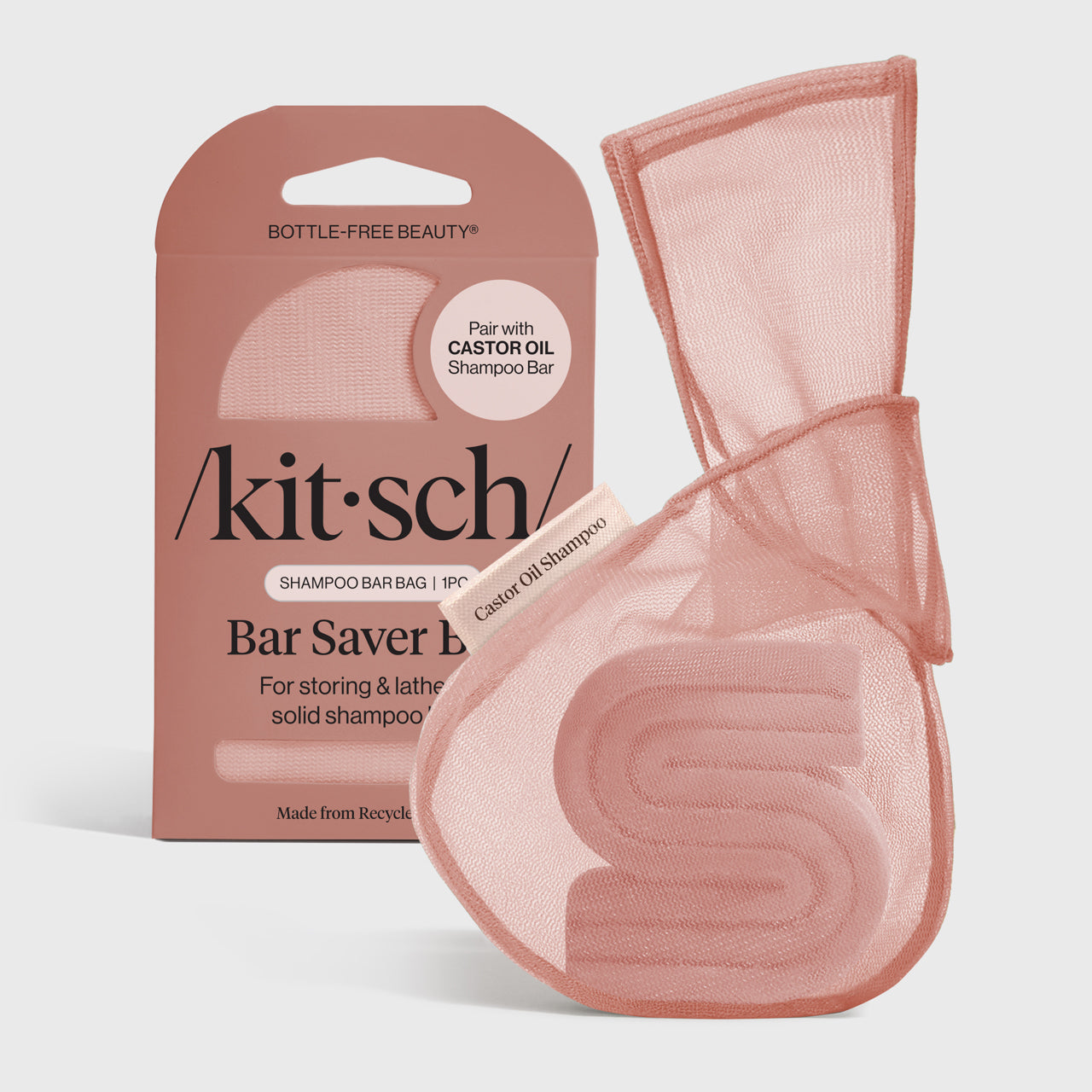Castor Oil Shampoo Bar Saver Bag