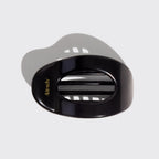 Black Flat Cloud Clip - Large