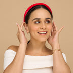 Red, Pink & Green Velvet Headbands