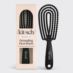 Black Detangling Flexi Brush