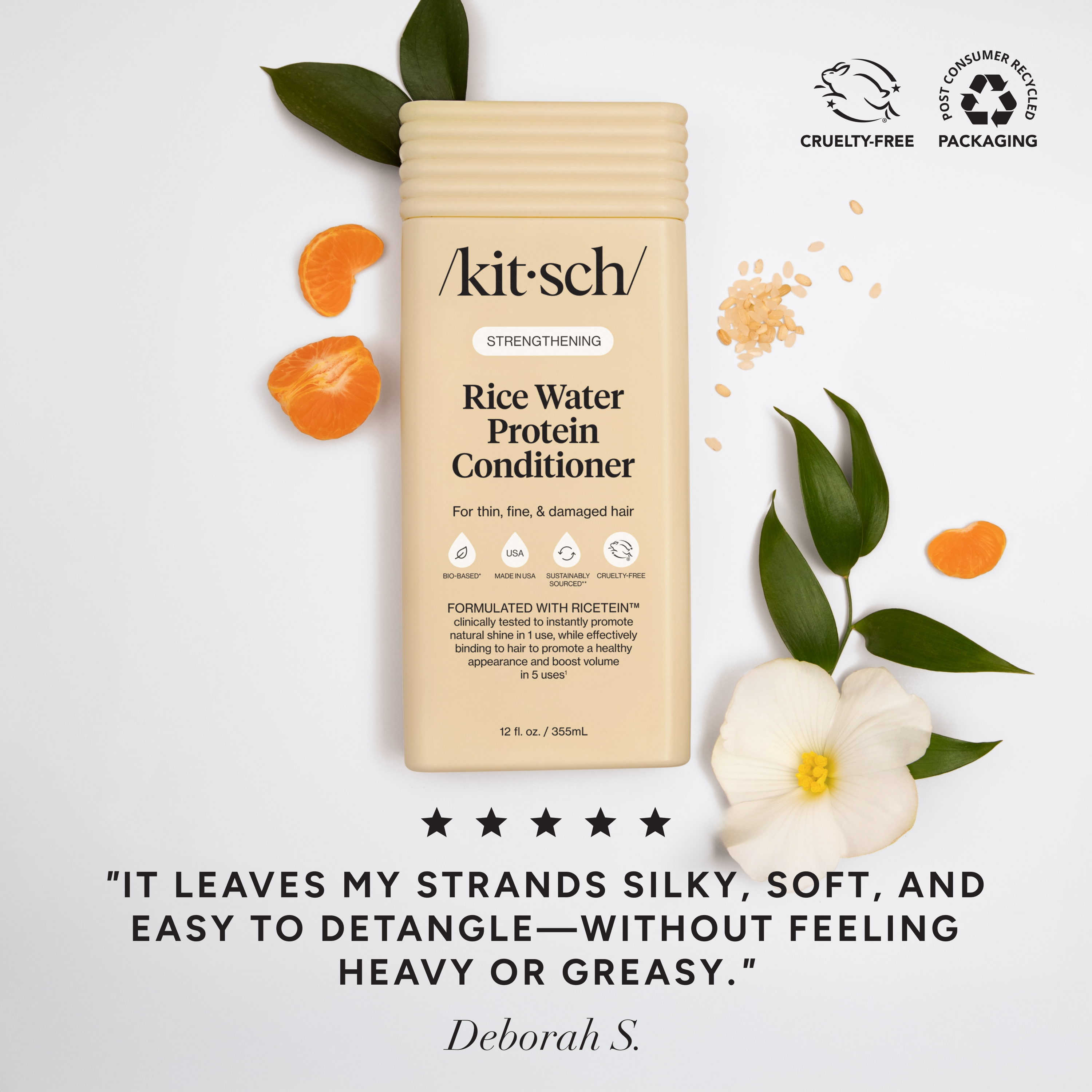 Hair Growth Rice Water Shampoo, Conditioner & Face & Body