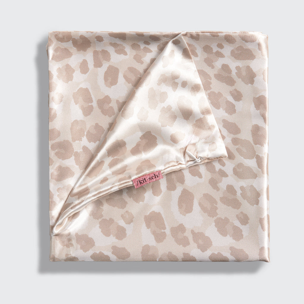 Satin Pillowcase in Leopard 4 pack - King Bundle