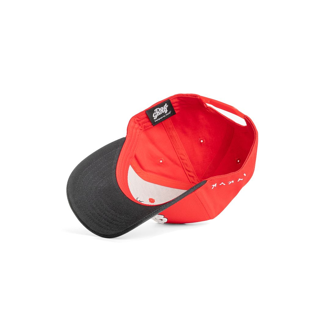 Red and Black Logo Hat