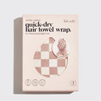 Satin Lined Flexi Shower Cap + XL Hair Towel Bundle