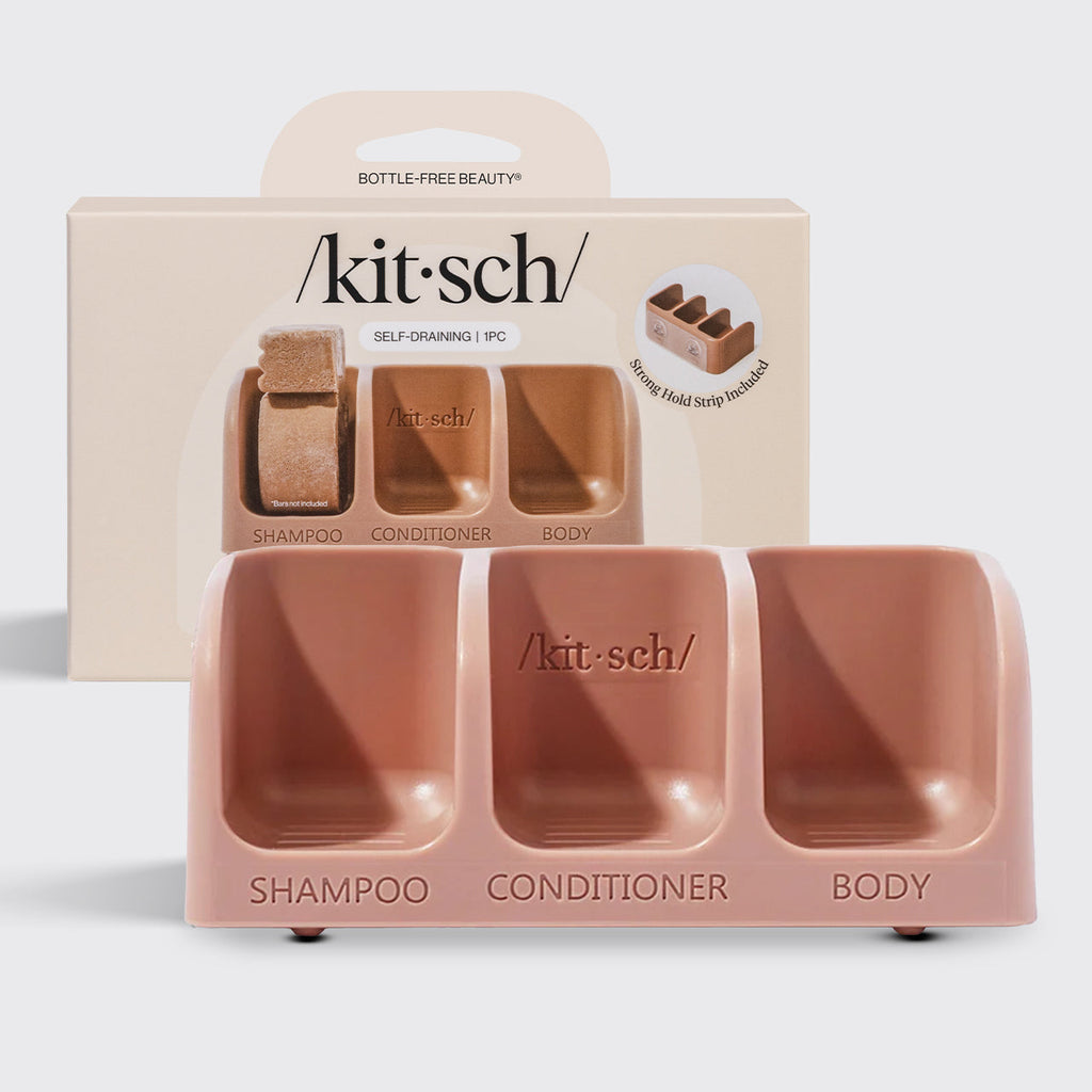 Hair Growth Rice Water Terracotta Self Draining Soap Dish Bundle