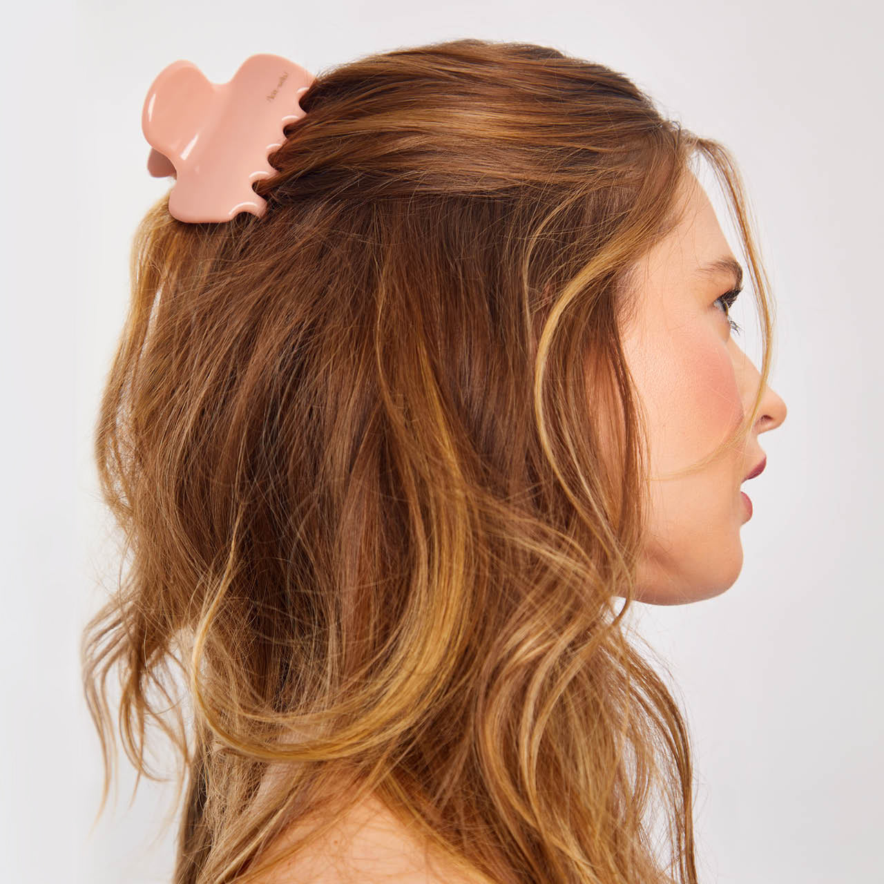 Rosewood Cloud Claw Clip