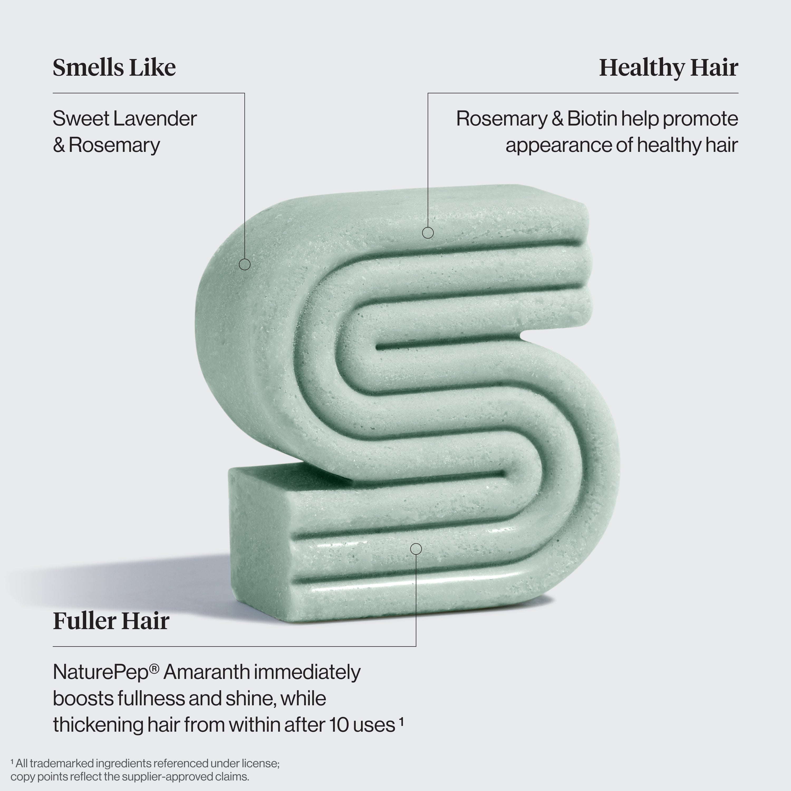 Rosemary & Biotin Volumizing Shampoo Bar