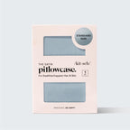 Satin Pillowcase in Haze Blue 2 Pack Bundle