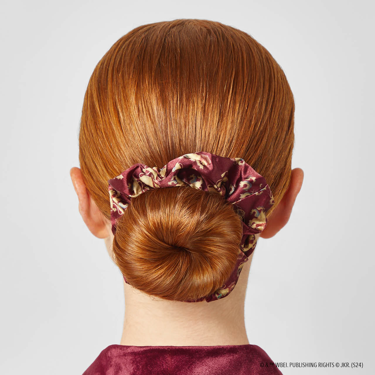 Kitsch x Harry Potter Satin Scrunchies 4pc Set in All Houses