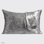 Kitsch x Mickey and Minnie Satin Pillowcase in Mickey Maze