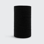 Recycled Nylon Medium Hair Elastics 12pc Set - Black