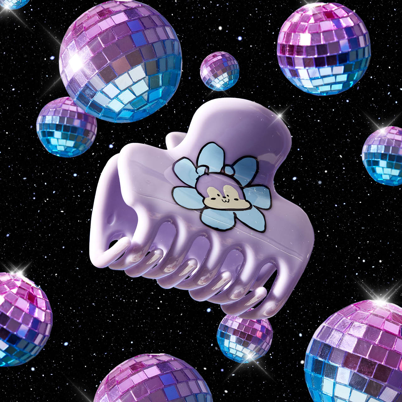 Kitsch x BT21 Cloud Claw Clip in MANG