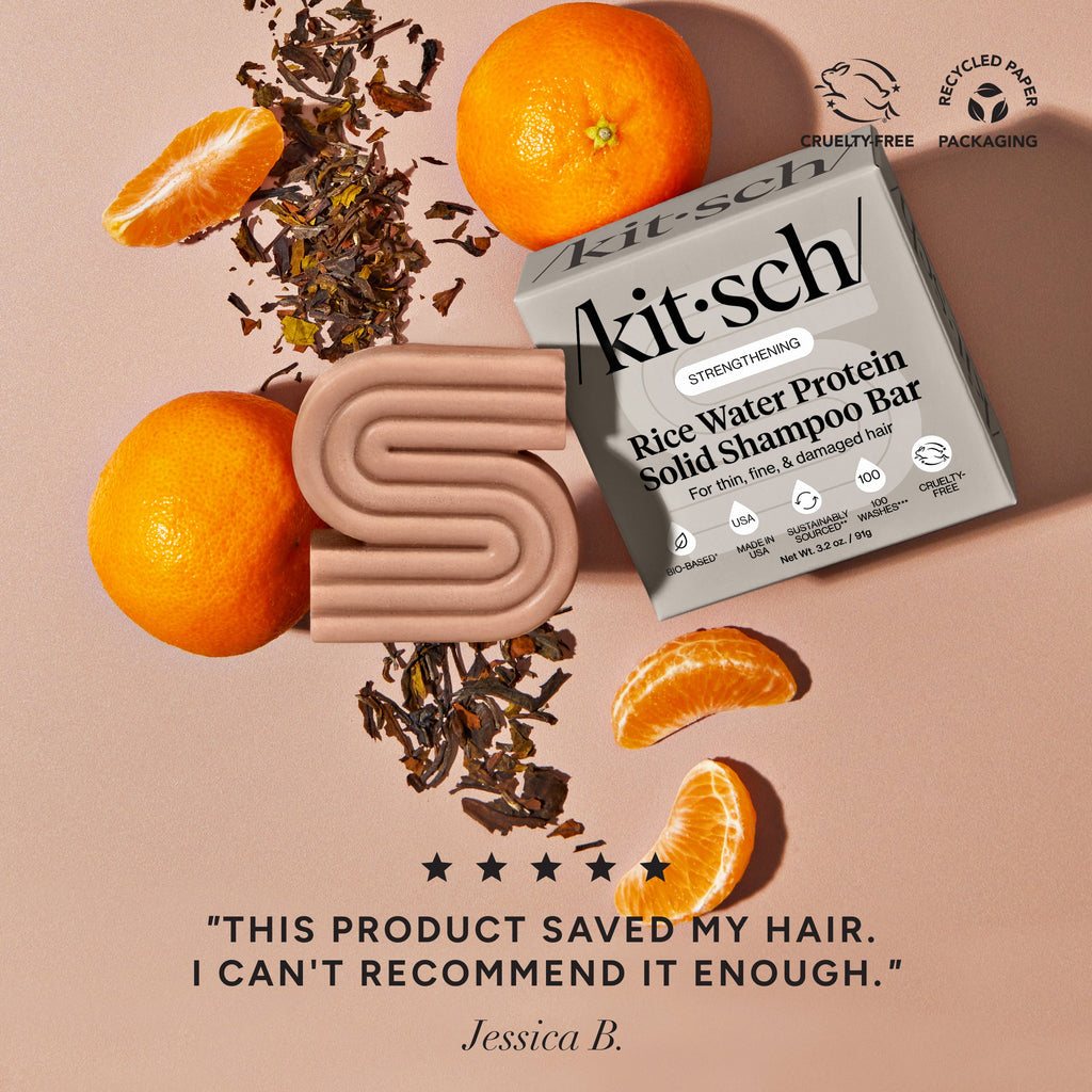 Rice Water Shampoo & Conditioner Bar Combo for Hair Growth
