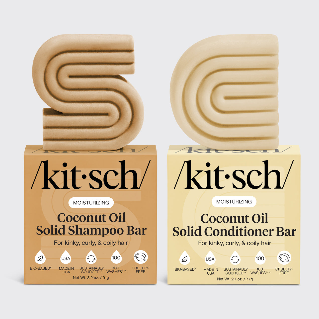 Moisturizing Coconut Oil Black Self Draining Soap Dish Bundle