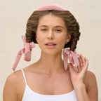 Terracotta Velvet Heatless Curling Set