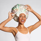 Aura Oversized Satin Bonnet
