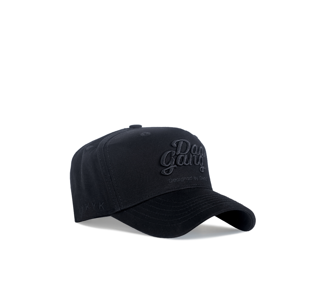 Dad Gang Logo - Black on Black