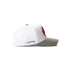 White, Grey & Red