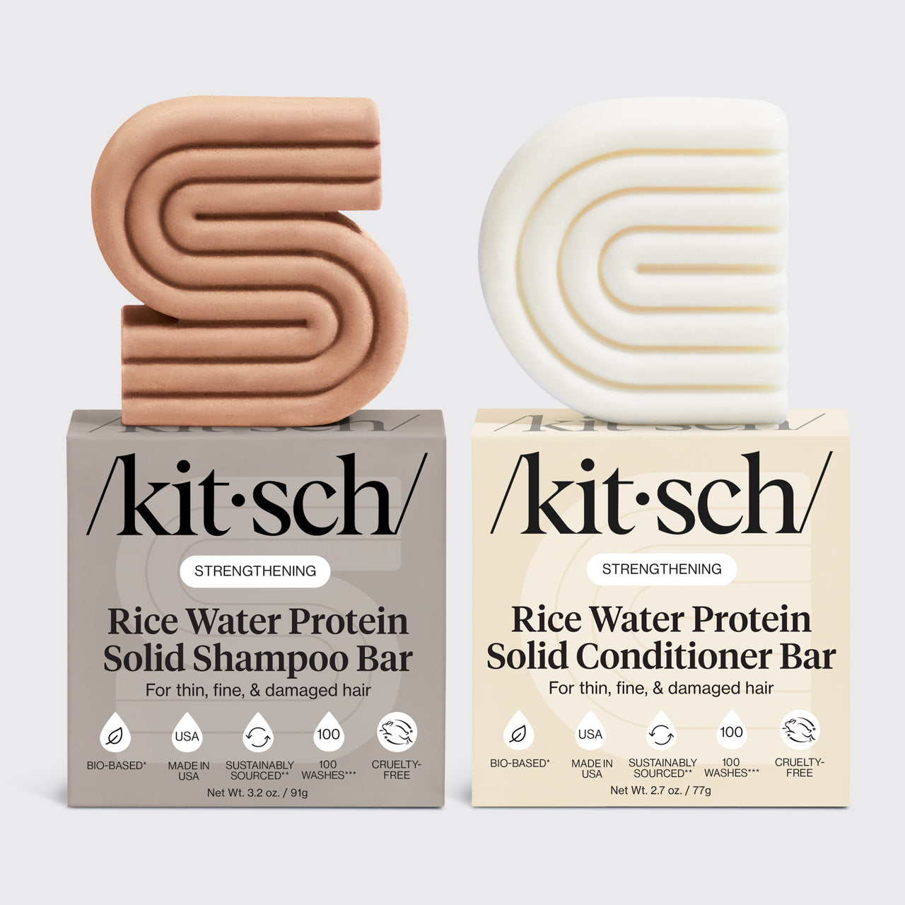 Hair Growth Rice Water Terracotta Self Draining Soap Dish Bundle