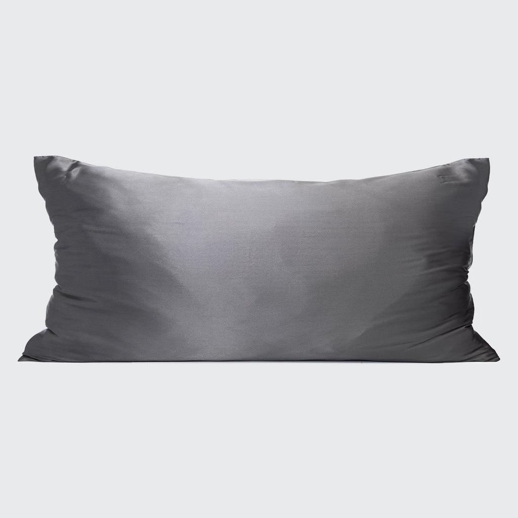 Satin Pillowcase in Charcoal 4 Pack - King Bundle