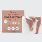 Moisturizing Coconut Oil Terracotta Self Draining Soap Dish Bundle