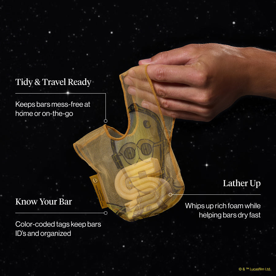 Star Wars™ & Kitsch Conditioner Bar Saver Bag - R2-D2