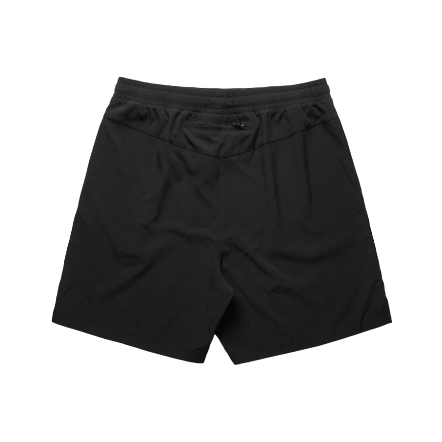 DadGang Logo Active Shorts 18" - Black