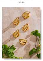Yhpup Arrivals Candy Sweet Square Adjustable Ring 18K Golden PVD Plated Stainless Steel Summer Popular Charm Jewelry Gift