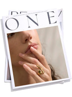 Yhpup New Casting PVD Plated Stainless Steel Metal Geometric Adjustable Creative Ring Women Daily Fashion Jewelry Accessories