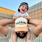 Suede Script Snapback
