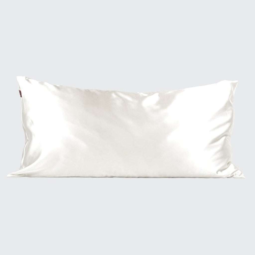 Satin Pillowcase in Ivory 2 Pack - King Bundle