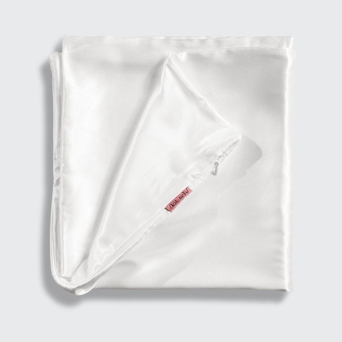 Satin Pillowcase in Ivory 2 Pack - King Bundle