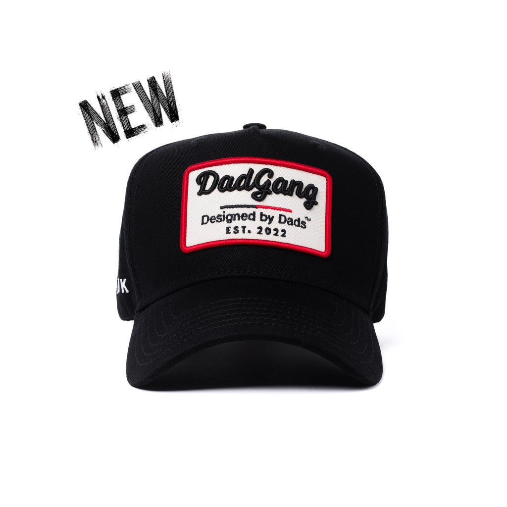 The Garage Hat - Black/Red/Cream