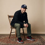 Navy & White Logo Hat