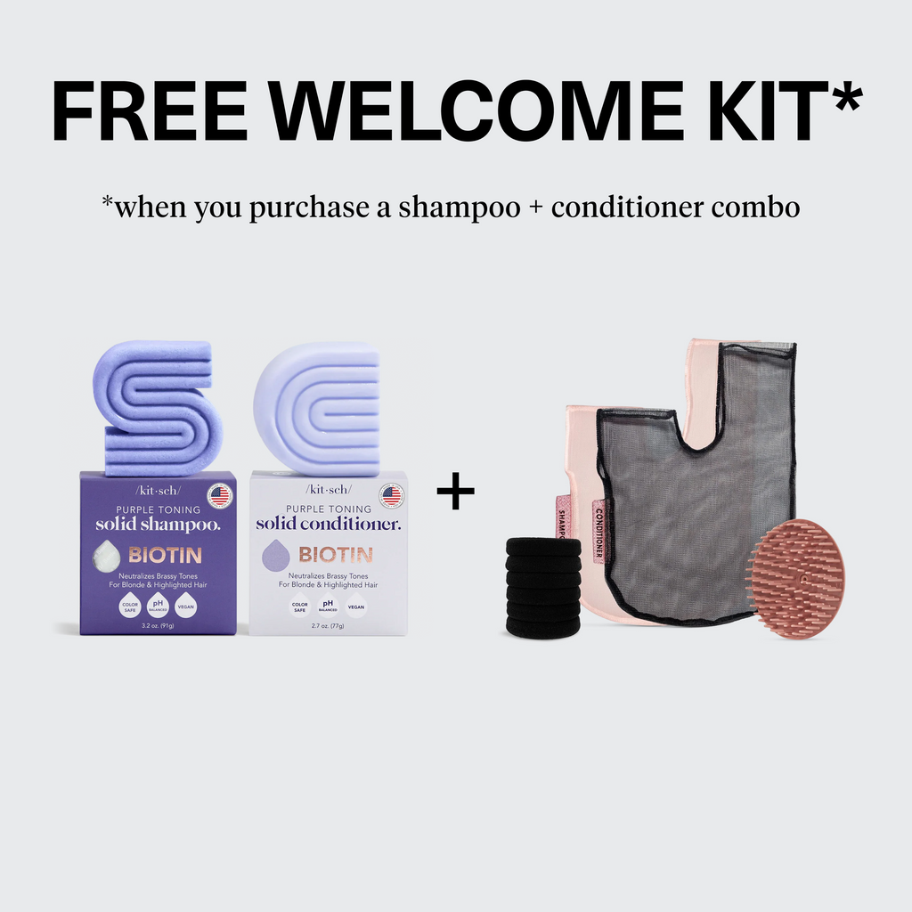 Shampoo & Conditioner Combo with Free Welcome Kit